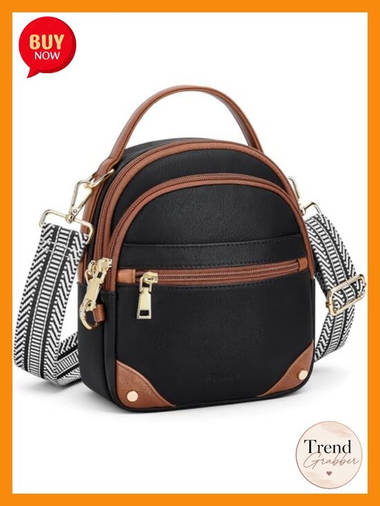 Handbags - RFID Anti Theft Crossbody Bag for Women Travel Faux Leather Small Purse